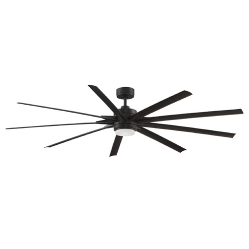 Fanimation Fans Odyn 84 Dark Bronze LED Ceiling Fan with Light