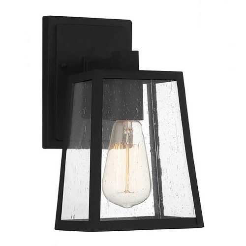 Dunn Textured Black Outdoor Wall Light by Craftmade Lighting