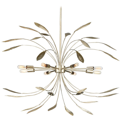 Progress Lighting Mariposa Gilded Silver Pendant Light