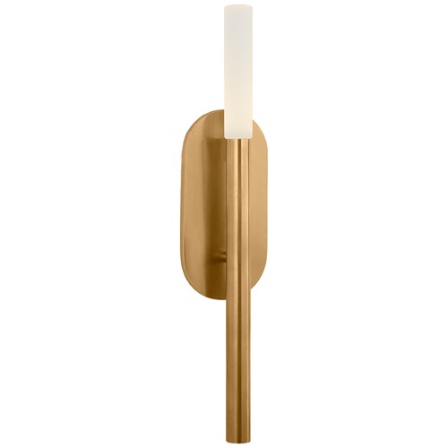 Visual Comfort Signature Collection Kelly Wearstler Rousseau Bath Sconce in Brass by Visual Comfort Signature KW2281ABEC