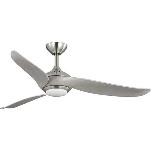 Progress Lighting Conte Brushed Nickel LED Ceiling Fan with Light