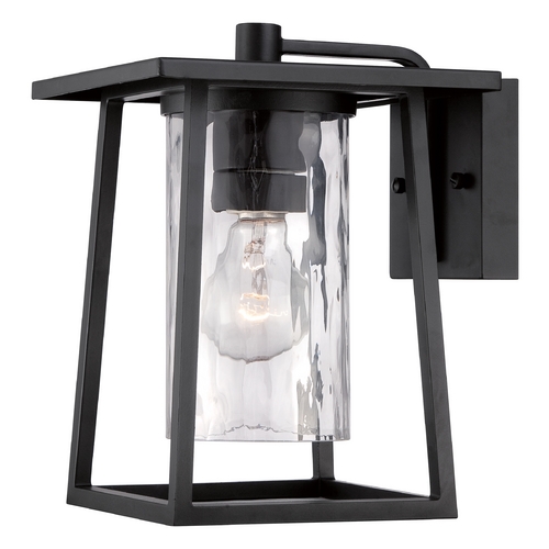 Quoizel Lighting Lodge Mystic Black Outdoor Wall Light by Quoizel Lighting LDG8408K