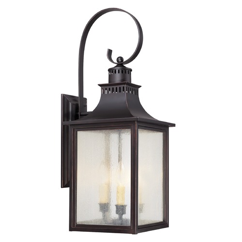 Monte Grande 27-Inch Outdoor Lantern in English Bronze by Savoy House