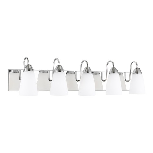 Seville Chrome Bathroom Light by Generation Lighting