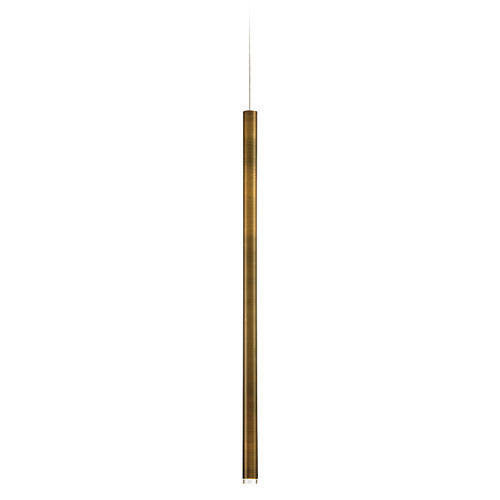 Navada 24-Inch LED Pendant in Antique Brass by Eurofase Lighting