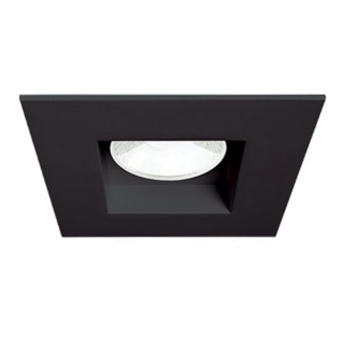 Midway 3.50-Inch 5CCT Square Fixed Trim in Black by Eurofase Lighting