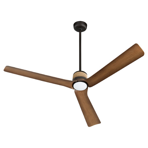 Cyan Design Ronda Oiled Bronze and Medium Oak LED Ceiling Fan with Light