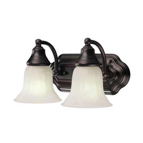 Design Classics Lighting Energy Star Qualified Two-Light Bathroom Light 768ES-30