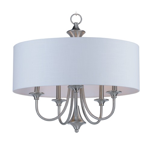 Bongo Satin Nickel Pendant by Maxim Lighting