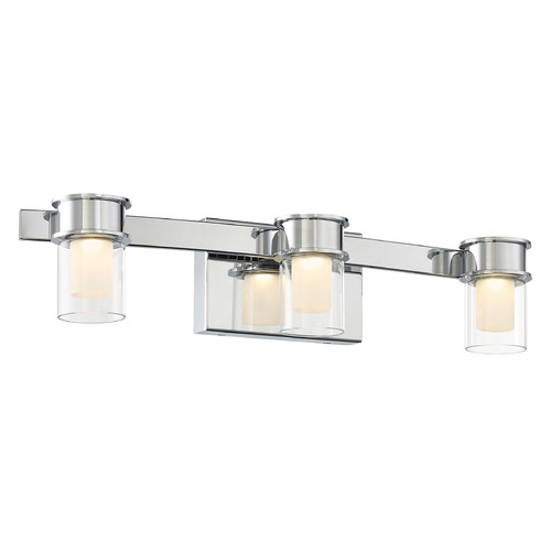 George Kovacs Lighting Herald Square 22-Inch LED Bathroom Light in Chrome by George Kovacs P5413-077-L