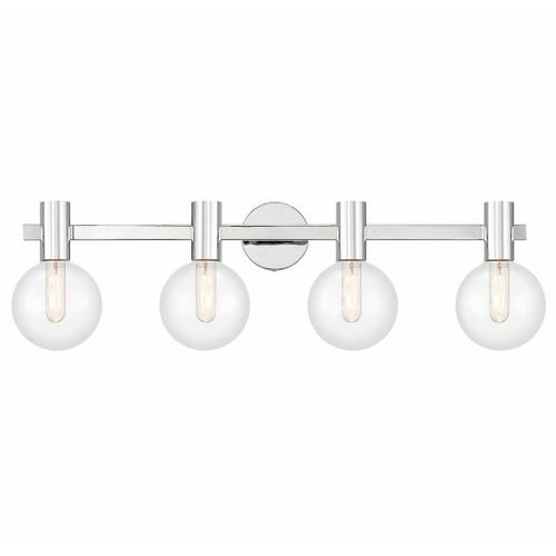 Wright 34-Inch Bath Light in Chrome by Savoy House
