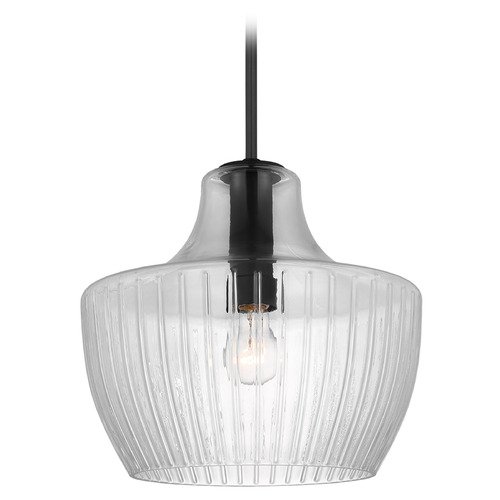 Nuvo Lighting Destin Black & Silver Accents Pendant by Nuvo Lighting 60-7705