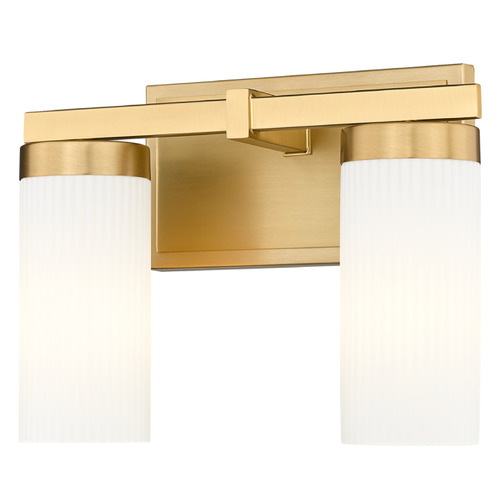 Z-Lite Z-Lite Danica Modern Gold Bathroom Light 3044-2V-MGLD