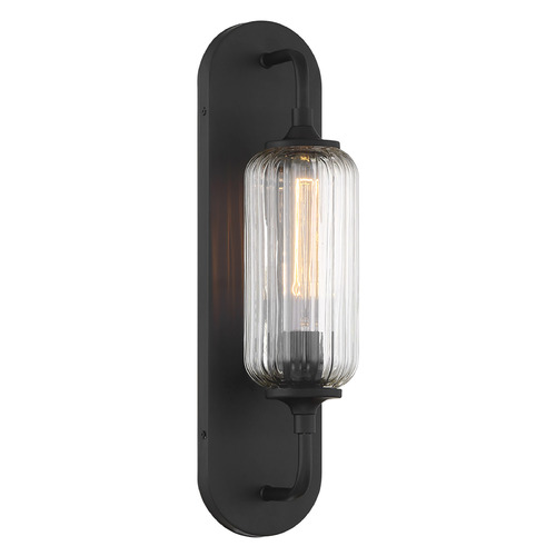Savoy House Lighting Holton Matte Black Sconce