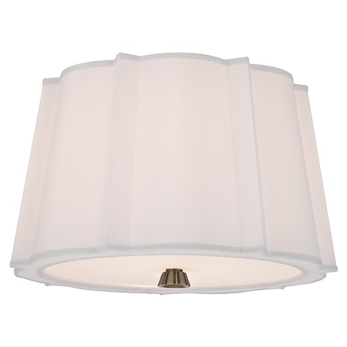 Humphrey 2-Light Flush Mount - Aged Brass by Hudson Valley Lighting