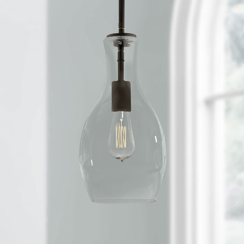 Everly 13.75-Inch High Olde Bronze Pendant by Kichler Lighting