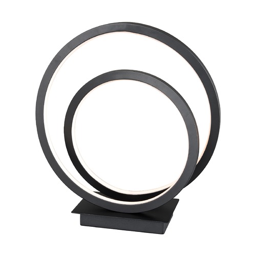 Twist Black LED Desk Lamp by Kuzco Lighting