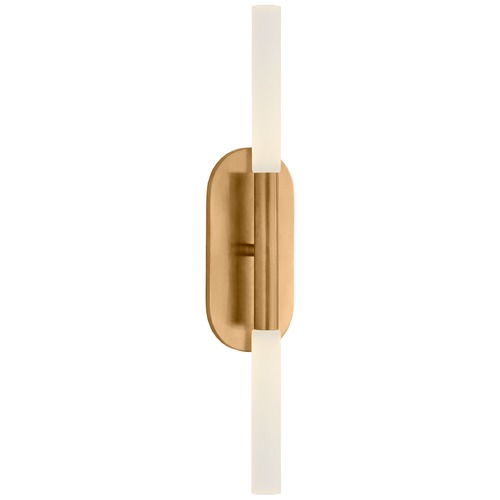 Kelly Wearstler Rousseau Bath Light in Brass by Visual Comfort Signature
