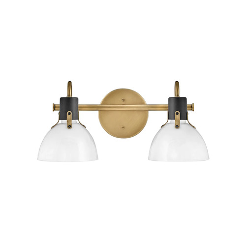Hinkley Argo 18-Inch Bath Light in Heritage Brass & Black by Hinkley Lighting 51112HB