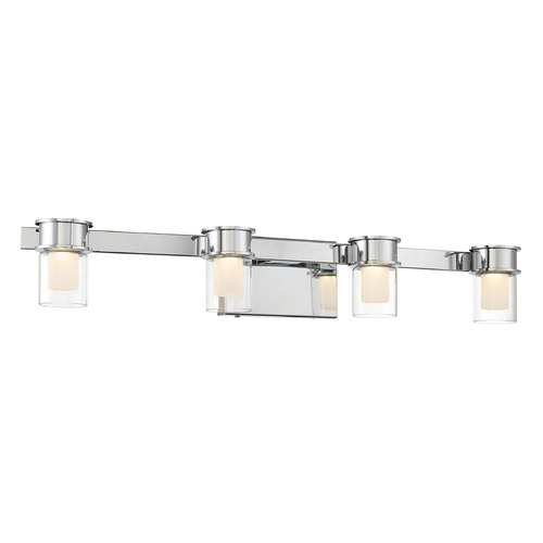 George Kovacs Lighting Herald Square 30-Inch LED Bathroom Light in Chrome by George Kovacs P5414-077-L