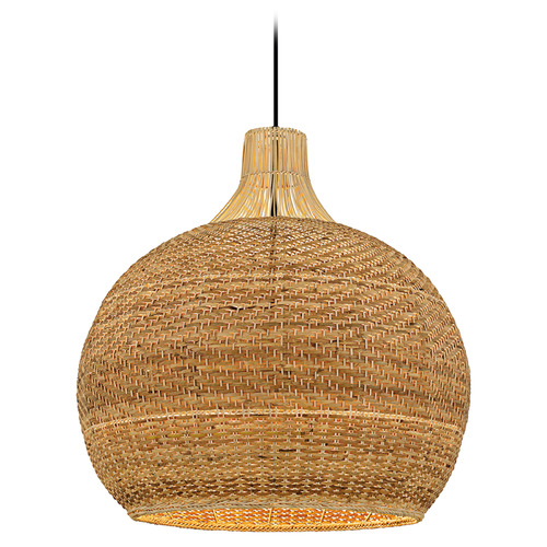 Quoizel Lighting Sycamore Matte Black Pendant Light with Globe Shade