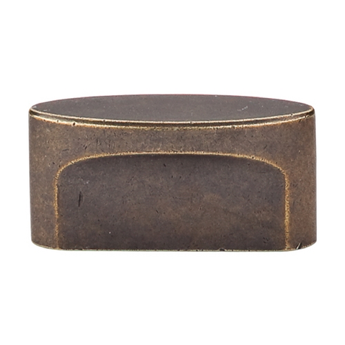 Modern Cabinet Knob in German Bronze Finish