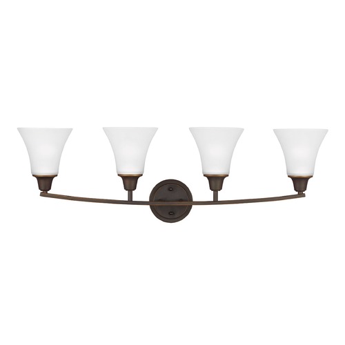 Generation Lighting Metcalf Autumn Bronze Bathroom Light by Generation Lighting 4413204-715