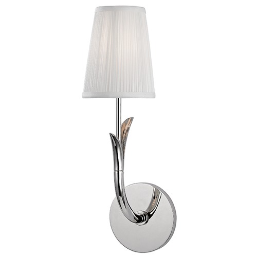 Hudson Valley Lighting Deering Sconce in Polished Nickel by Hudson Valley Lighting 9401-PN