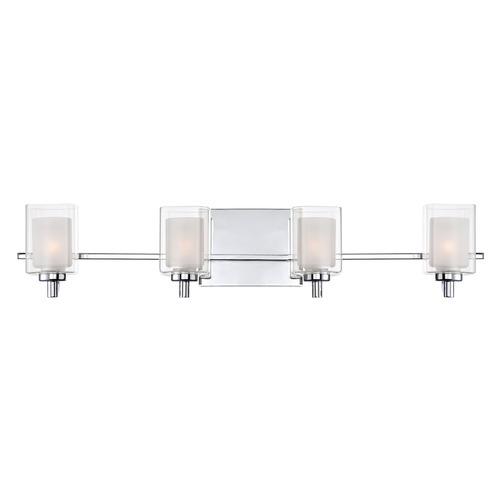 Kolt Polished Chrome Bathroom Light by Quoizel Lighting