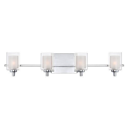 Quoizel Lighting Kolt Polished Chrome Bathroom Light by Quoizel Lighting KLT8604CLED