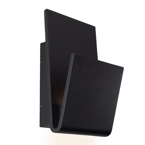 Logan Black LED Outdoor Wall Light by Kuzco Lighting
