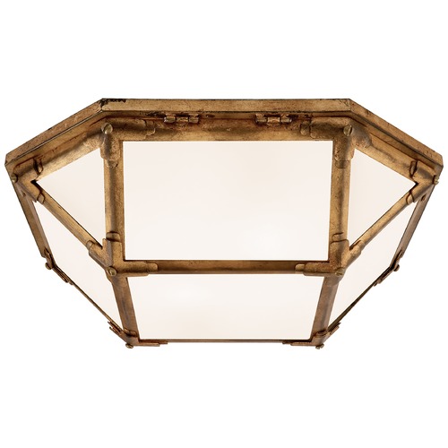 Suzanne Kasler Morris Flush Mount in Gilded Iron by Visual Comfort Signature