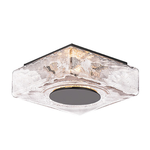 Cuboid Black LED Flush Mount by WAC Lighting