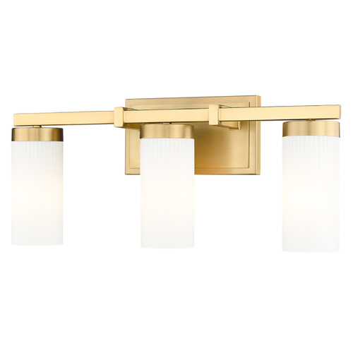 Z-Lite Z-Lite Danica Modern Gold Bathroom Light 3044-3V-MGLD