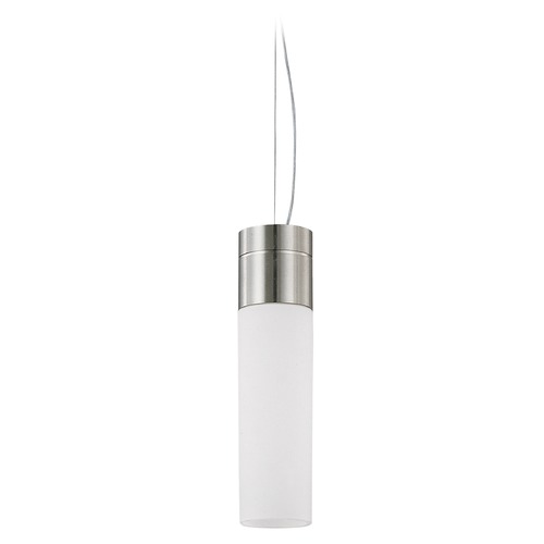 Nuvo Lighting Link Brushed Nickel Pendant White by Nuvo Lighting 60/2932