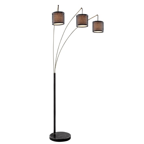 Lite Source Lighting Elena Coffee Arc Lamp by Lite Source Lighting LS-83106