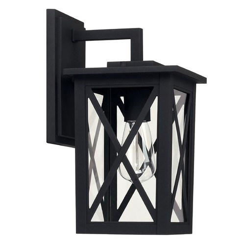 Capital Lighting Avondale 13.50-Inch Outdoor Wall Lantern in Black by Capital Lighting 926611BK