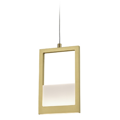Kuzco Lighting Kuzco Lighting Ratio Brushed Brass LED Pendant Light PD31405-BB