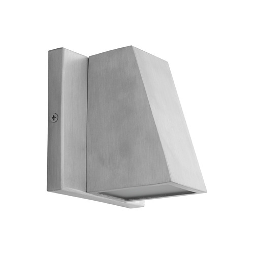 Titan 4.75-Inch Wet Wall Sconce in Brushed Aluminum by Oxygen Lighting