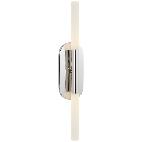 Kelly Wearstler Rousseau Bath Light in Nickel by Visual Comfort Signature