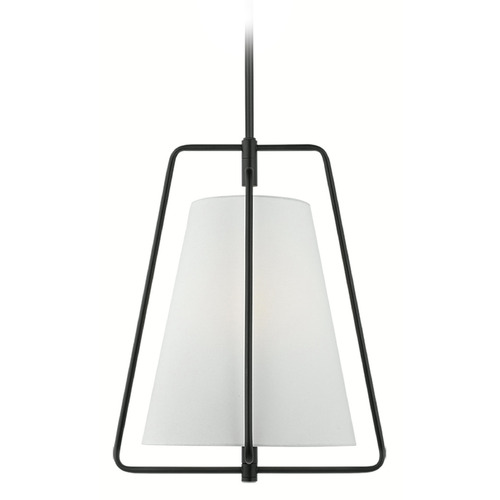 Visual Comfort Studio Collection Visual Comfort Studio Collection Allis Midnight Black Pendant Light with Conical Shade 6507401-112