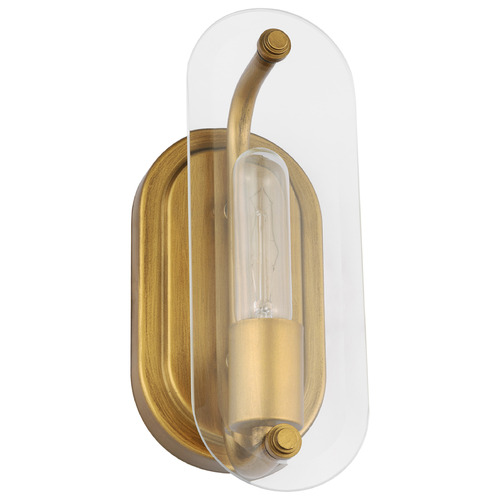 Nuvo Lighting Teton Natural Brass Sconce by Nuvo Lighting 60-7711