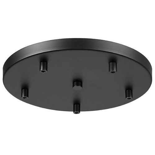 Z-Lite Multi Point Canopy Matte Black Ceiling Adaptor
