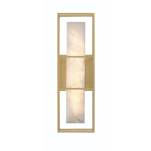 Eurofase Lighting Blakley 16-Inch LED Outdoor Wall Light in Gold by Eurofase 46837-028