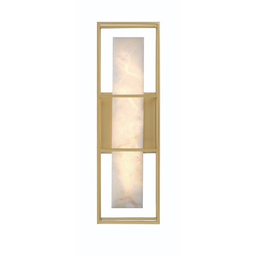 Blakley 16-Inch LED Outdoor Wall Light in Gold by Eurofase