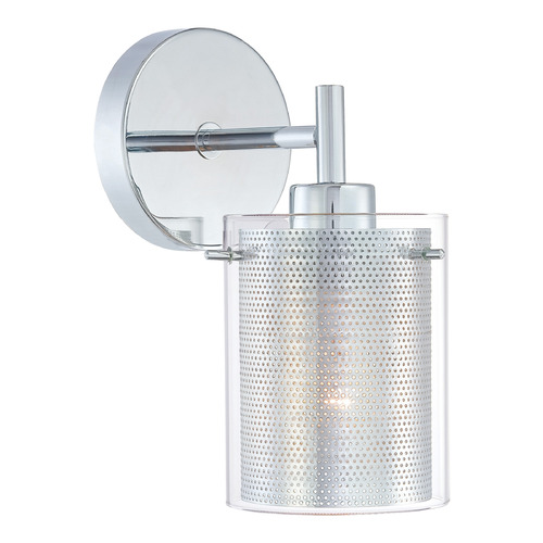 George Kovacs Grid Chrome Sconce