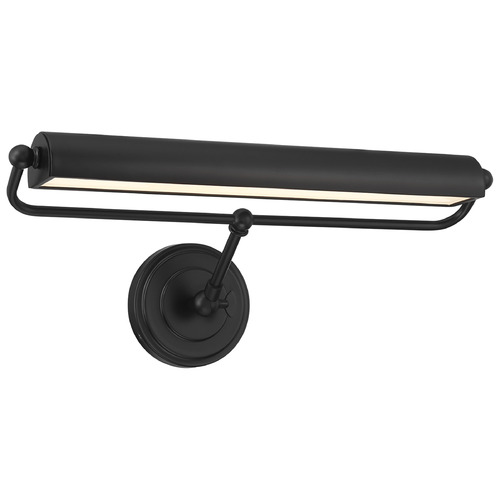 Crystorama Lighting Miller Matte Black LED Picture Light