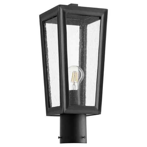 Bravo Noir Post Light by Quorum Lighting