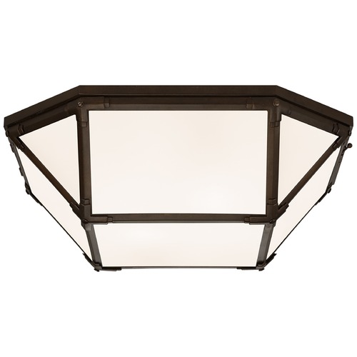 Suzanne Kasler Morris Large Flush Mount in Zinc by Visual Comfort Signature