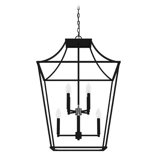 Hunter Fan Company Laurel Ridge Natural Black Iron Pendant Light
